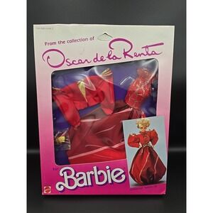 Barbie Oscar de la Renta Collector‎ series IX #2763 Red dress